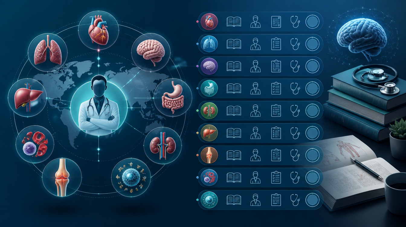 Conteúdo programático da prova de título de Clínica Médica (TECM 2026)