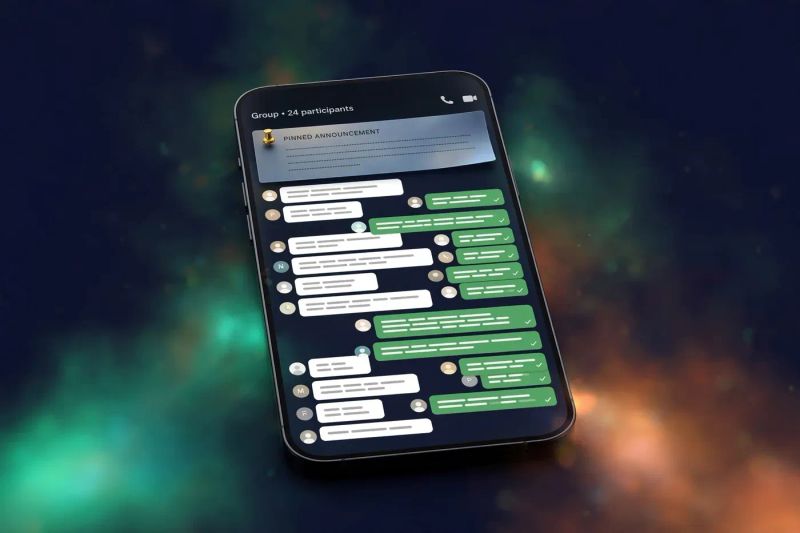 Grupo de acompanhamento no WhatsApp