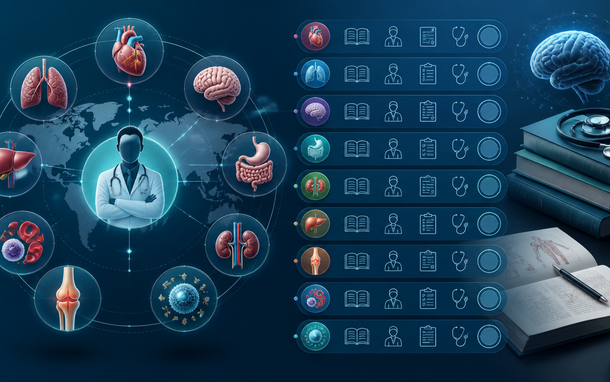 Conteúdo programático da prova de título de Clínica Médica (TECM 2026)